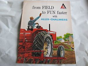 Allis Chalmers Brochure Field to Fun, C. early 60s, GC
