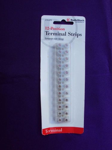 RadioShack - 274-679 - European Style 12-Position Terminal Strip