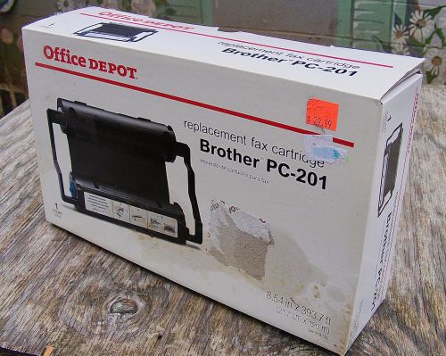 BROTHER PC-201 Thermal FAX Cartridge RARE Depot MIB MINT