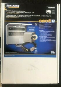 Reliance Controls Portable Generator Through-The-Wall Kit - 310CRKNC *NEW*