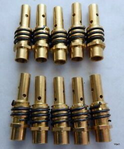 10 QTY Gold Gas Nozzle Shroud 15AK