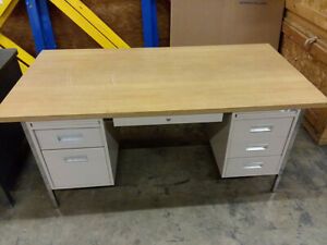 CORCRAFT DESK AND YAWMAN &amp; ERBE DESKS