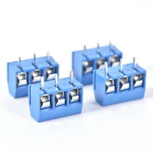 10PCS KF301-3P 5.08mm 3 Pin Connect Terminal Screw Terminal Connecto ^L