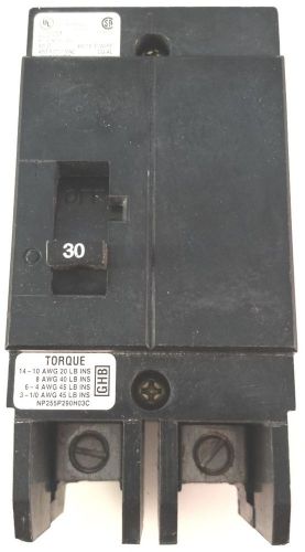 Cutler-Hammer GBH2030 30A 2P 277/480V 65KAIC BOLT-ON MOLDED  CIRCUIT BREAKER