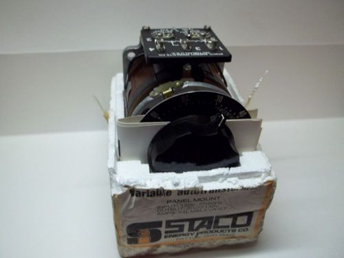 Staco type 501 variable autotransformer 50/60h 120v for sale