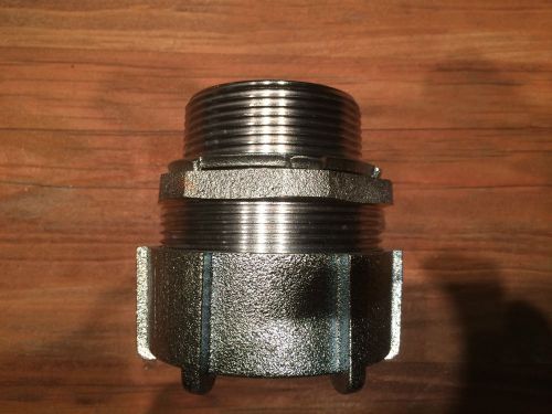 2 1/2&#034; Threadless Galvanized Connector