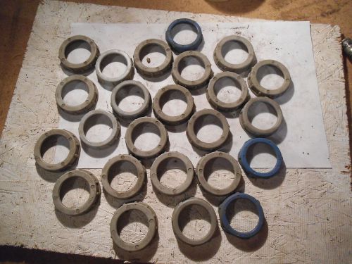 Lot of (23) 1-1/2&#034; plastic bushings for sale