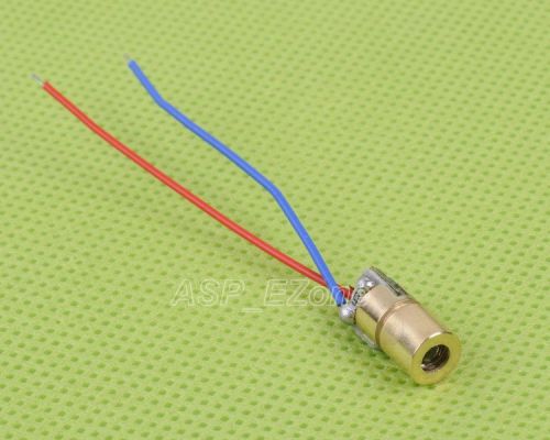 1pcs mini 650nm 6mm 3v 5mw laser dot diode module head wl red brand new for sale