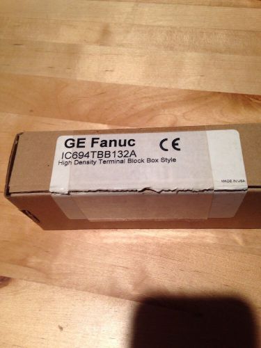 New GE Fanuc High Density Terminal Block Box Style IC694TBB132A