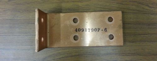 6.75&#034; x 3&#034;x .25 &#034;x 2.5&#034; (leg) copper bus bar/ uns c11000/99.9% pure for sale