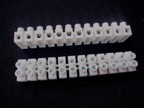 4PC WIRE TERMINAL  STRIP BLOCK #18-12 AWG 12L 30A