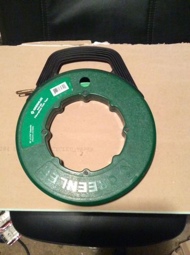 Greenlee 540-50 fiberglass fish tape electricians snake  50ft