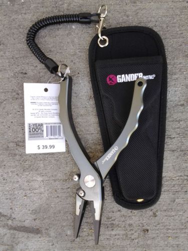 NEW GANDER MOUNTAIN 7.5 &#034; T6061 AIRCRAFT GRADE ALUMINUM FISHING PLIERS