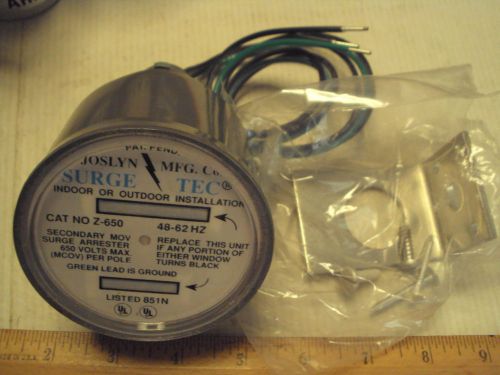 Maclean Joslyn Surge Tec cat # Z-650 Secondary Surge Arrestor, protector unused