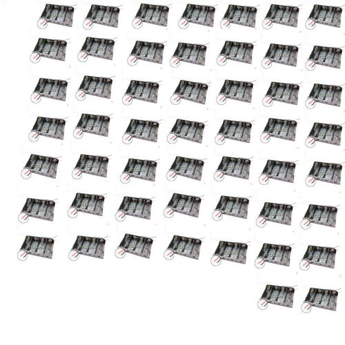 50 x 4 C Cells Battery 6V Clip Holder Box Case w/Lead M