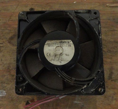 EBM PAPST Fan W2K121-AA16-39. 115v, 50/60Hz