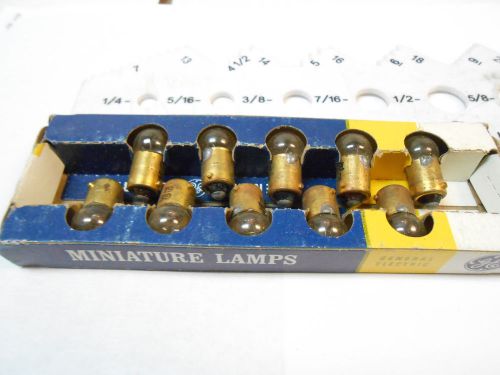 NO.51  LAMP 6 VOLT  NEW OLD STOCK 10 PCS