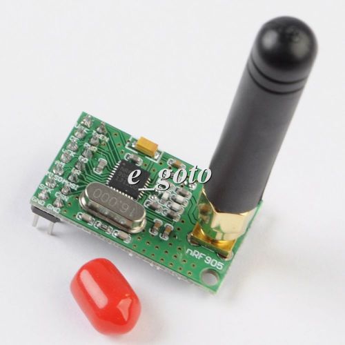 Nrf905 wireless transceiver module wireless transmission ptr8000+ 433/486/915mhz for sale