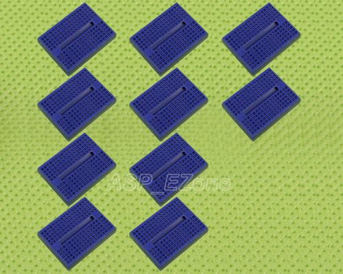 10pcs blue solderless prototype breadboard 170 syb-170 for arduino brand new for sale