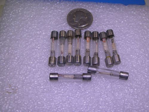 Qty-10  COOPER BUSSMANN MDV 3/16A 250V 3AG SLOW BLOW FUSE NEW