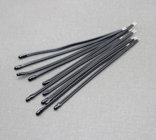 10pcs NTC Thermistor 10K ohm 1% B3950 L75mm Wired