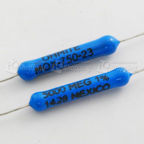 1pc of Thick-film resistors High Voltage/High Resistance 1watt 5000M 1%