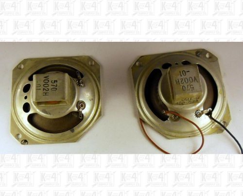 Speaker 4 ohm 3 inch radio speakers pair for sale