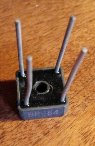 BR-64 BRIDGE RECTIFIERS- 6 amp NEW! BAG OF 10