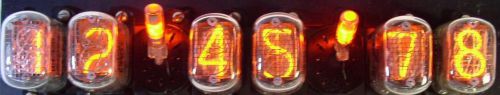 Nixie tubes in-12   6 pieces,   in-3    2 pcs, sockets  6 pcs   used. ukraine. for sale