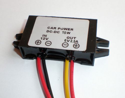 Industry Grade DC 12V To DC 6V 2.5A Step-Down Converter