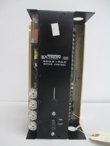 NEW EXTRON M8410-02-0753 SNAP-PAC 3/4HP 120V-AC 9A 100V-DC 1PH DRIVE D232063