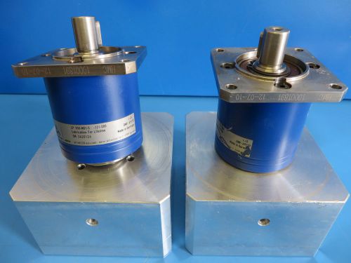 2 Wittenstein LP-050-M01-5 Geadheads w/ Fittings/Adapter for large Servo-Motors