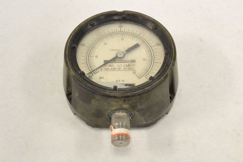 Bourdon 316ss pressure 0-60psi 0-400kpa 5 in 1/2 in npt gauge b302791 for sale