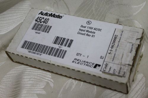 RELIANCE Electric Automate 45C40 Input Module, New