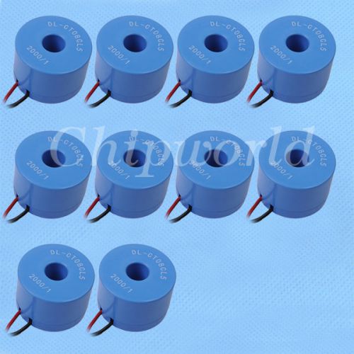 10PCS Micro Current Transformer 2000:1 20A/10m DL-CT08CL5