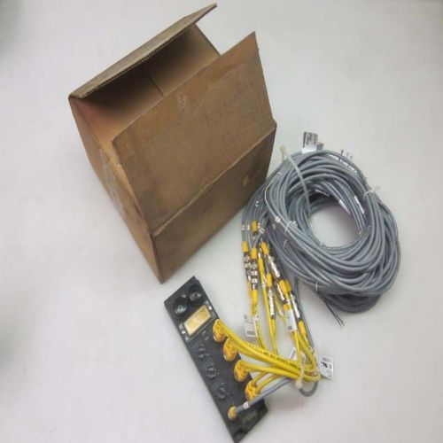 Turck FDNL-S1600-T InterlinkBT DeviceNet Bus Stop Station w/VBRS &amp; 4.4T Cables