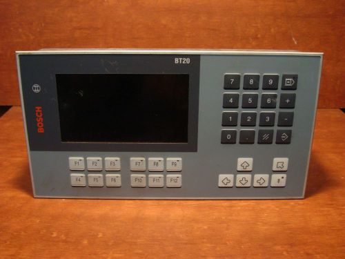 *** 5Bosch BT20 operator panel ***