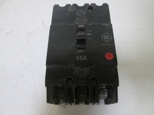 GENERAL ELECTRIC TEYM02315 CIRCUIT BREAKER *USED*