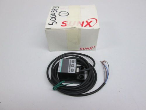 NEW SUNX DP2-40E DIGITAL PRESSURE SWITCH 14.5PSI SENSOR 12-24V-DC D259658