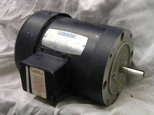 LEESON 1/2 HP INDUSTRIAL MOTOR 1725rpm 208-240 /460 v