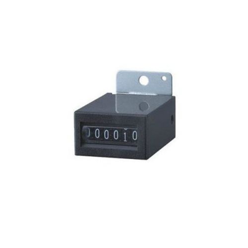 YB-06 6-Digit Electromagnetism Counter No Reset Electric Pulse Counter DC12V 24V