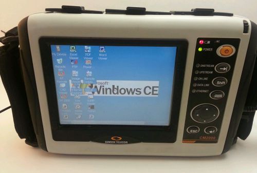 Sunrise Telecom CM2000 CM-2000 Cable and Modem Analyzer JDSU DSAM Trilithic