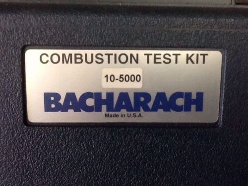 Bacharach Combustion Test Kit.   1000-50