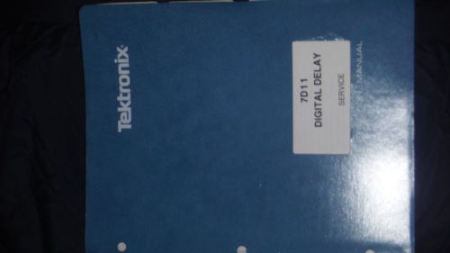 tektronix 7D11 digital delay service inst. manual