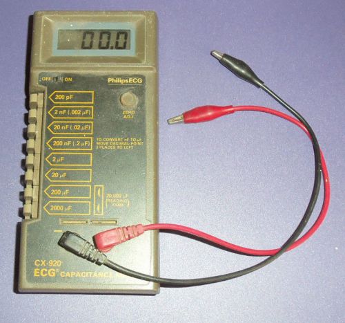 Philips / ECG CAPACITANCE METER Model CX-920