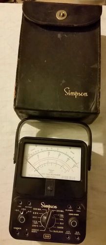 VINTAGE Simpson 260 Series 3 Volt OHM Meter