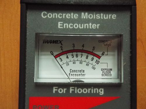 TRAMEX Concrete Moisture Encounter