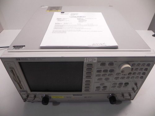 Agilent 8720D-010/012/1D5/400 Microwave Vector Network Analyzer, 50 MHz - 20 GHz