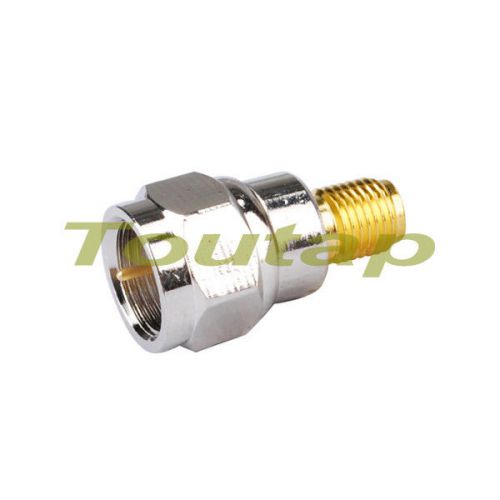 SMA-F adapter SMA Jack Female to F Plug male straight RF Coax Adapter Connector