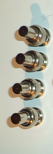 Lot of 4 -  50 Ohm 0.5W BNC Terminators